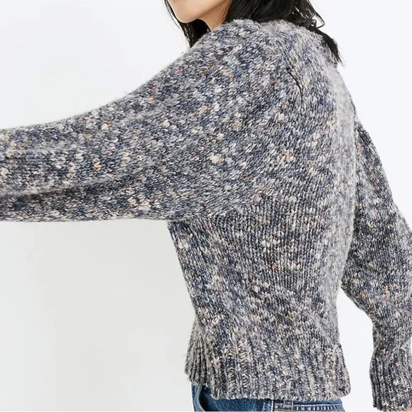 SOLD Madewell Pleat Shoulder Pullover Sweater XXS - Picture 2 of 15